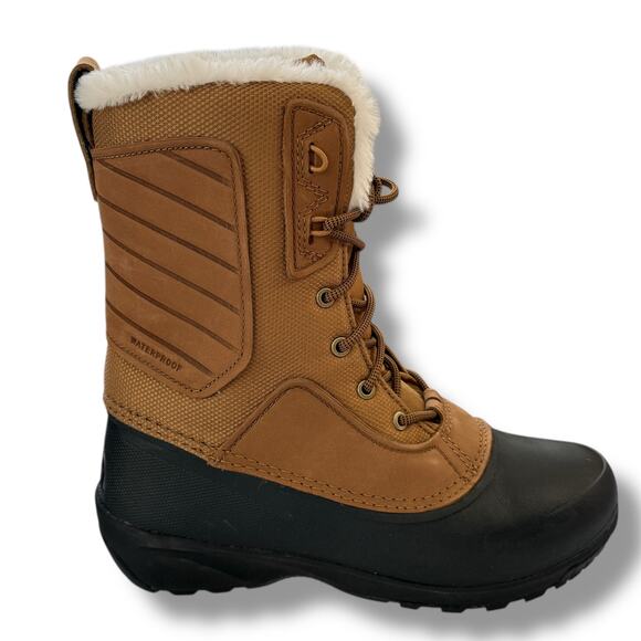 The North Face Shellista IV Mid Winter Boots Women's Size 9 Waterproof Brown - Picture 4 of 8
